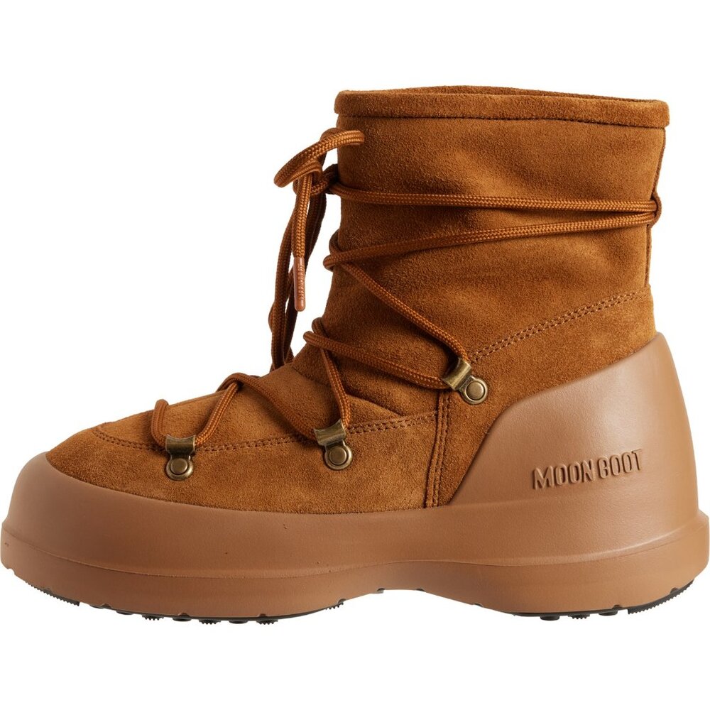 NEW MOON BOOTS Luna Boots - Suede  in Cognac unisex 1025 13s7 - Picture 5 of 8